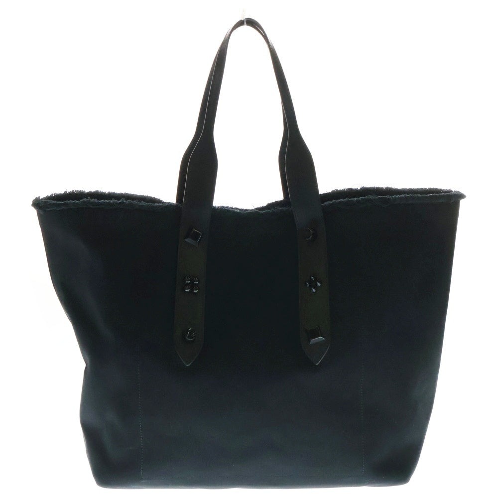 CHRISTIAN LOUBOUTIN(クリスチャンルブタン) Frangibus Bag フランジバス キャンバス トートバッグ ブラック