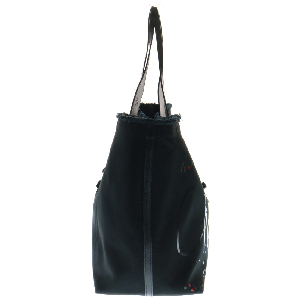 CHRISTIAN LOUBOUTIN(クリスチャンルブタン) Frangibus Bag フランジバス キャンバス トートバッグ ブラック