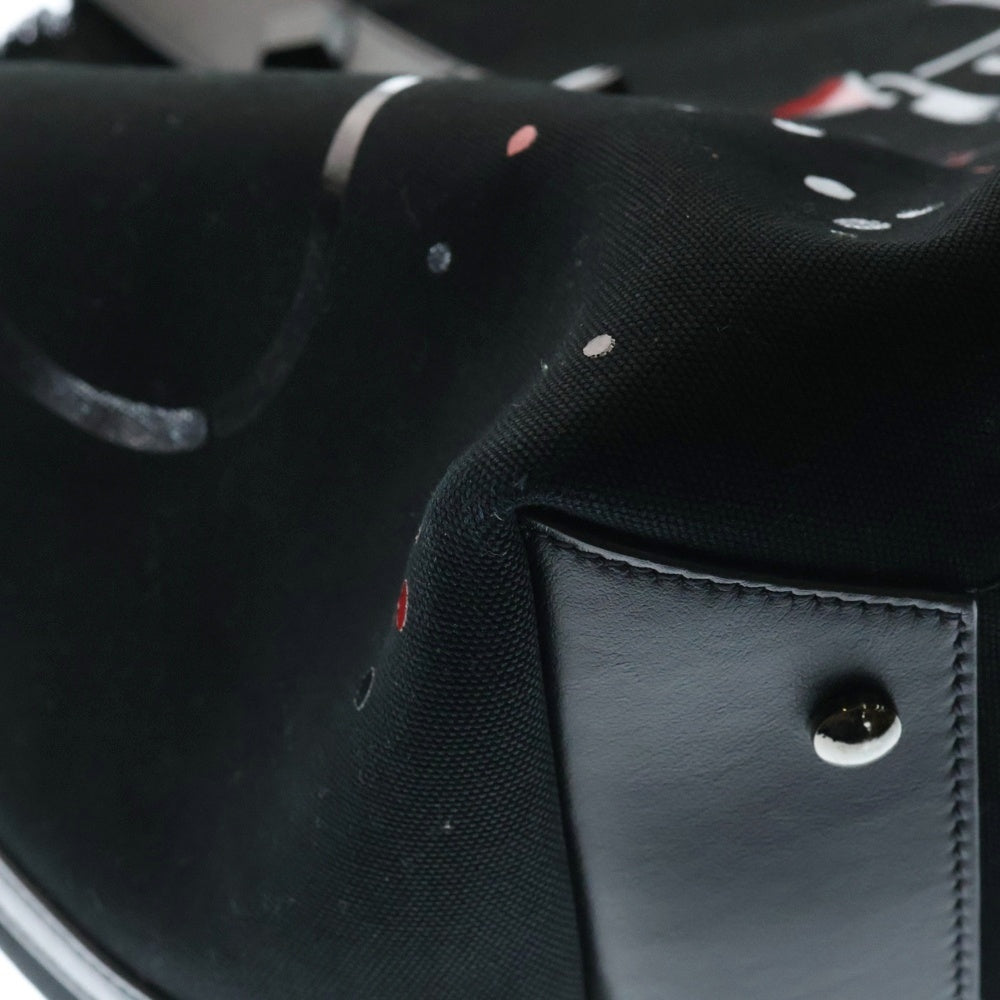 CHRISTIAN LOUBOUTIN(クリスチャンルブタン) Frangibus Bag フランジバス キャンバス トートバッグ ブラック