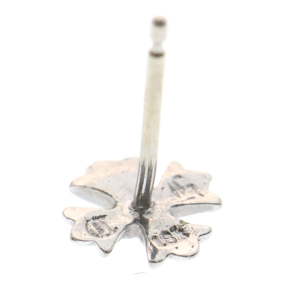 CHROME HEARTS(クロムハーツ) 18KWG No2 CH PLS 1DIA CHプラス スタッドピアス 1ダイヤ シルバー