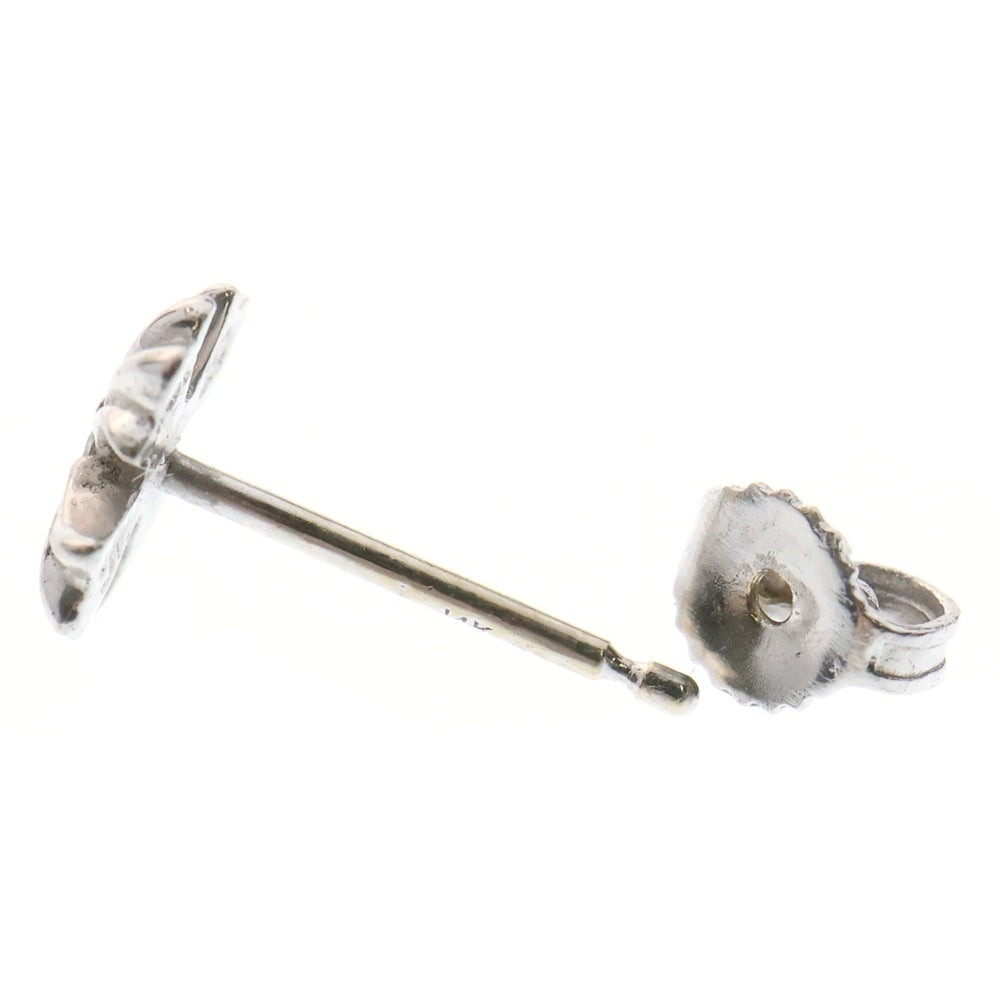 CHROME HEARTS(クロムハーツ) 18KWG No2 CH PLS 1DIA CHプラス スタッドピアス 1ダイヤ シルバー