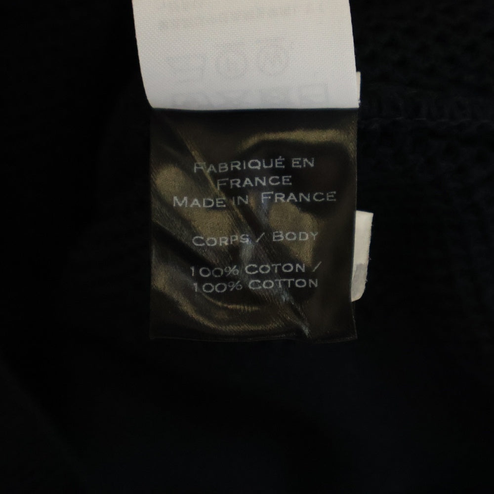 BALMAIN(バルマン) ジップデザイン スター柄 長袖ニットセーター ブラック S8H6160M205
