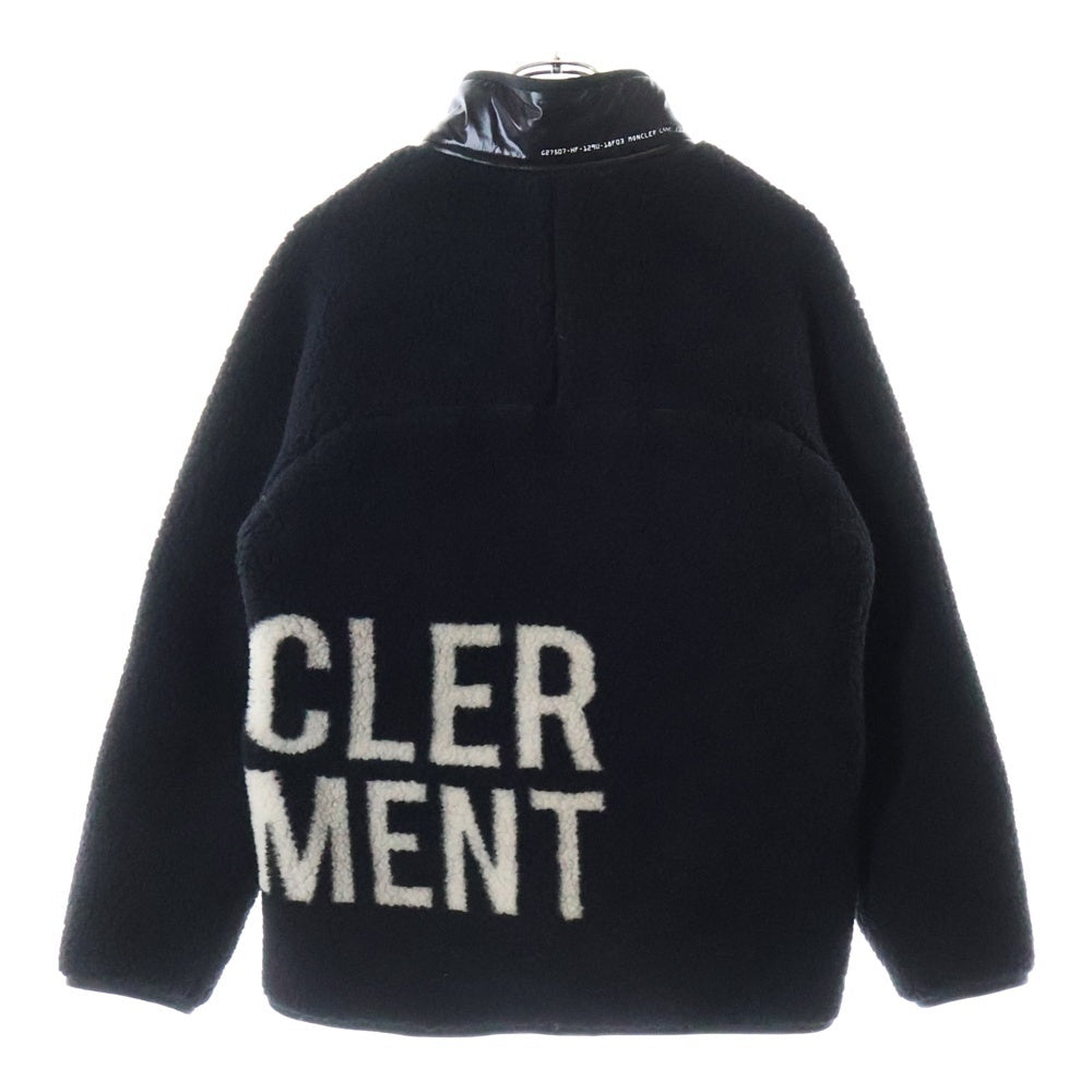 MONCLER GENIUS(モンクレール ジーニアス) 19AW×FRAGMENT DESIGN SIKORSKY バックロゴボアジャケット ブラック E209U4110550