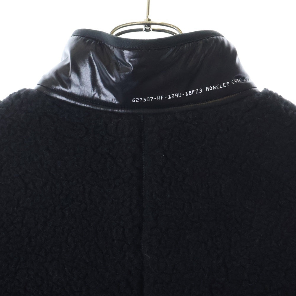 MONCLER GENIUS(モンクレール ジーニアス) 19AW×FRAGMENT DESIGN SIKORSKY バックロゴボアジャケット ブラック E209U4110550