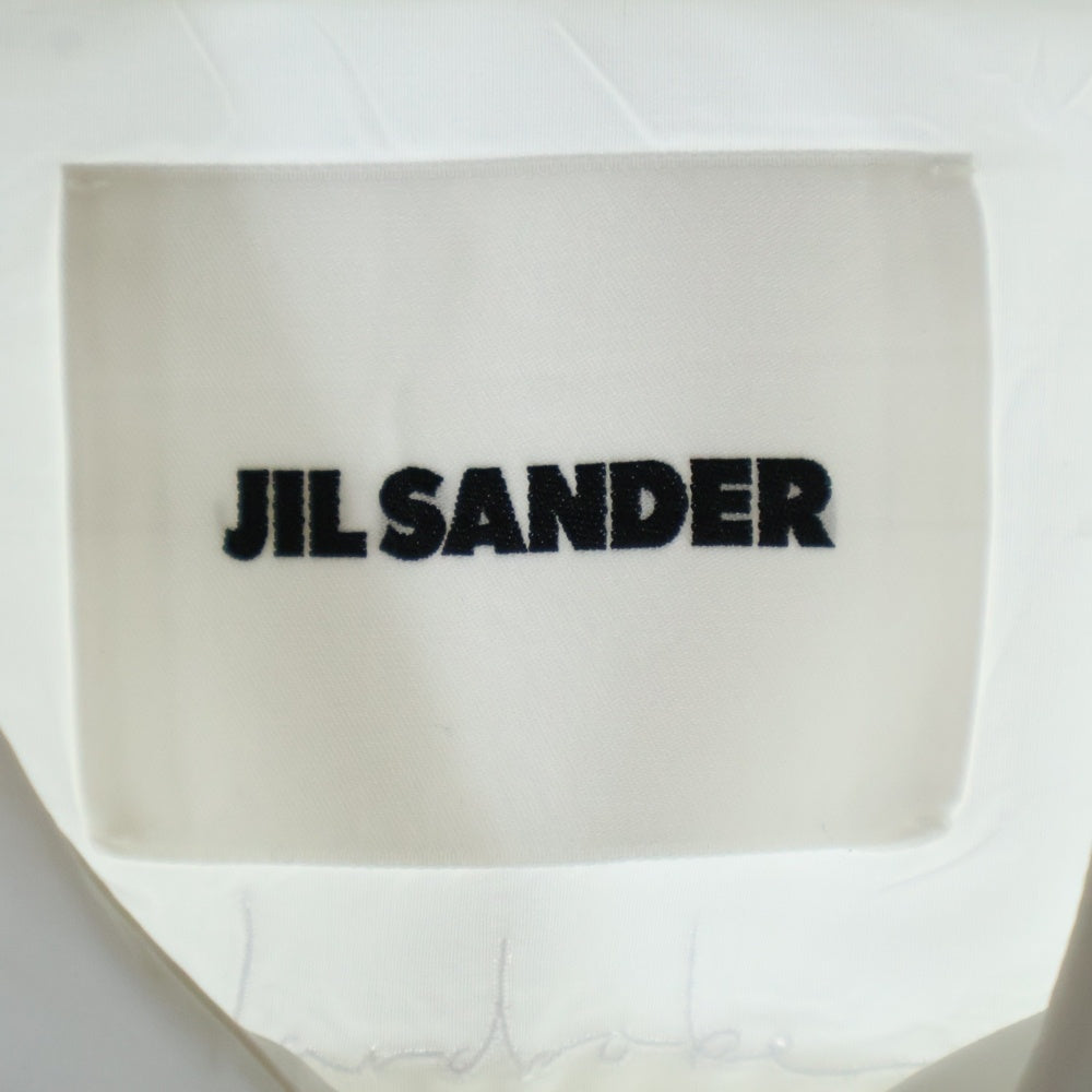 JIL SANDER(ジルサンダー) 23SS 2ポケットポプリン長袖シャツ ホワイト J23DL0002 J45001