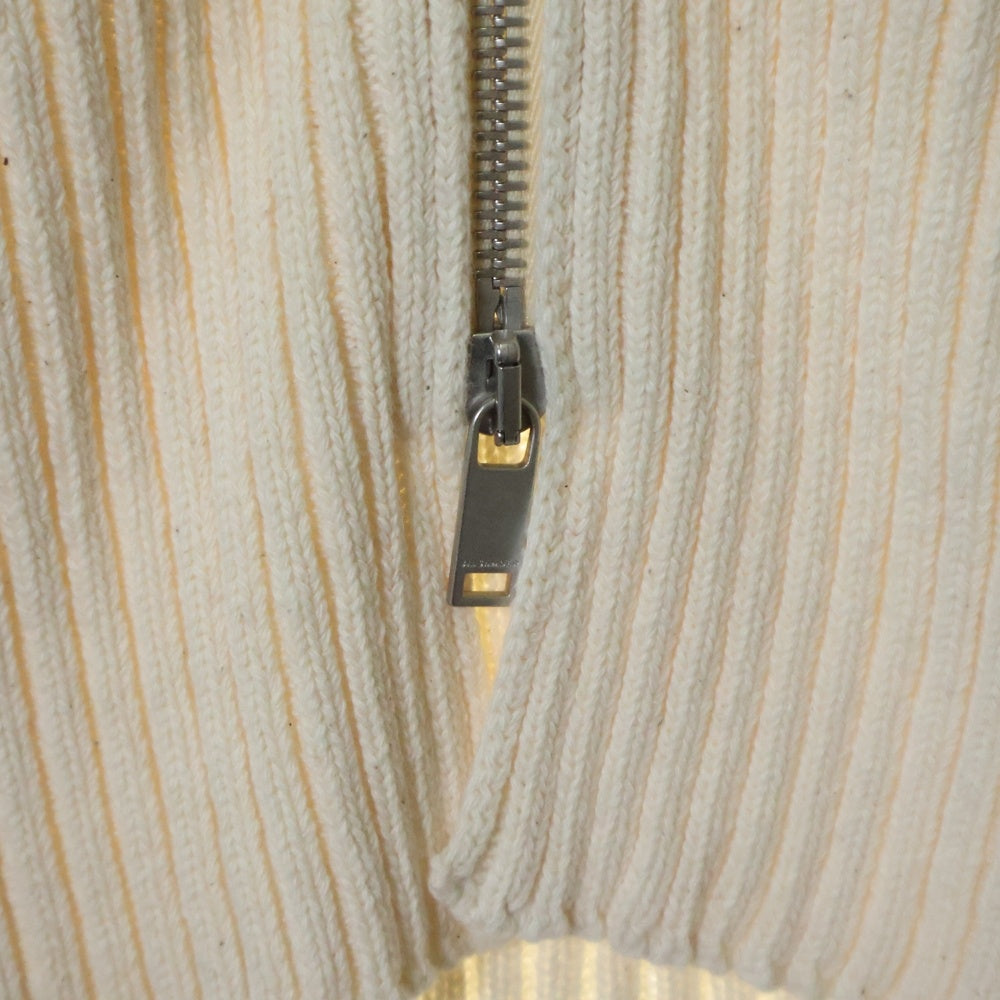 JIL SANDER(ジルサンダー) リブニット セーター ワンピース アイボリー レディース J02CT0194 J15362