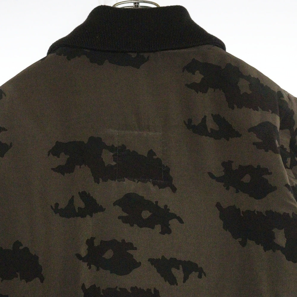 UNDERCOVER(アンダーカバー) 98AW Small parts カモ柄 ジップアップジャケット 着脱フード 付 ブラウン