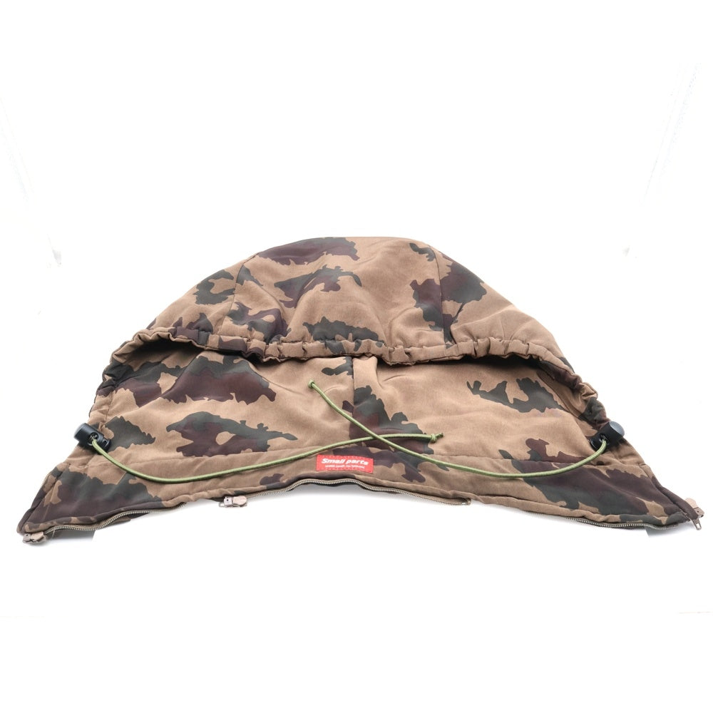 UNDERCOVER(アンダーカバー) 98AW Small parts カモ柄 ジップアップジャケット 着脱フード 付 ブラウン