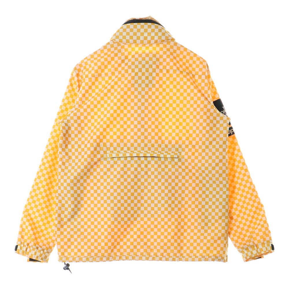 SUPREME(シュプリーム) 11SS ×THE NORTH FACE Windbreaker Pullover ウィンドブレーカー プルオーバー タクシーチェック ジャケット イエロー NP01110
