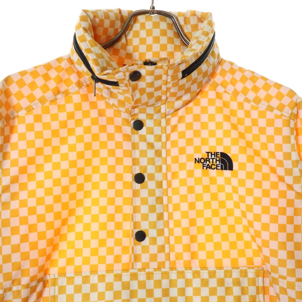 SUPREME(シュプリーム) 11SS ×THE NORTH FACE Windbreaker Pullover ウィンドブレーカー プルオーバー タクシーチェック ジャケット イエロー NP01110