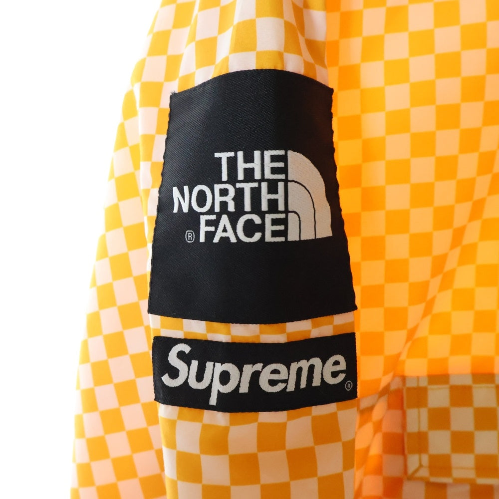 SUPREME(シュプリーム) 11SS ×THE NORTH FACE Windbreaker Pullover ウィンドブレーカー プルオーバー タクシーチェック ジャケット イエロー NP01110