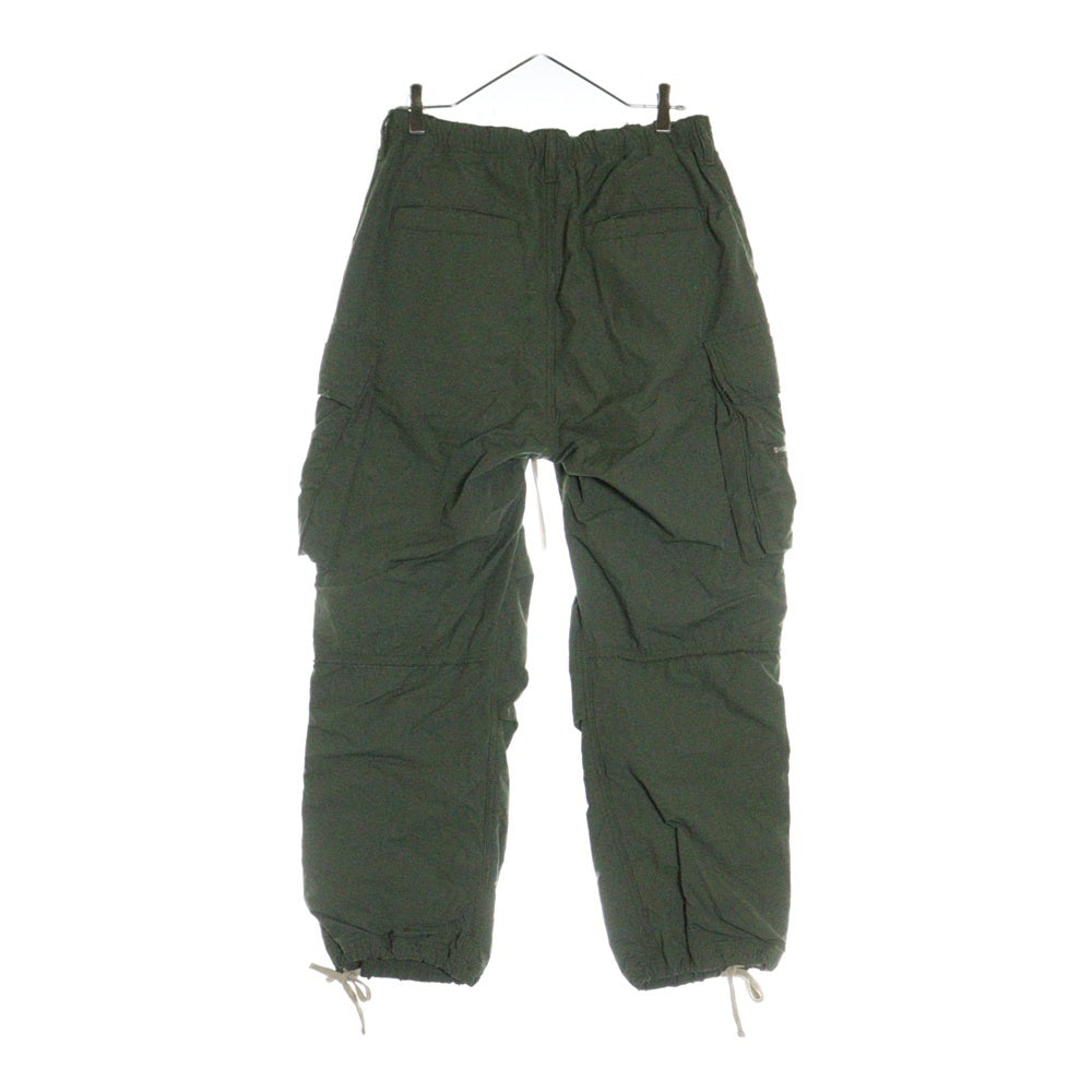 Danke Schon(ダンケシェーン) 水溶性ボンディング ジップ カーゴパンツ カーキ 23404TS-DS