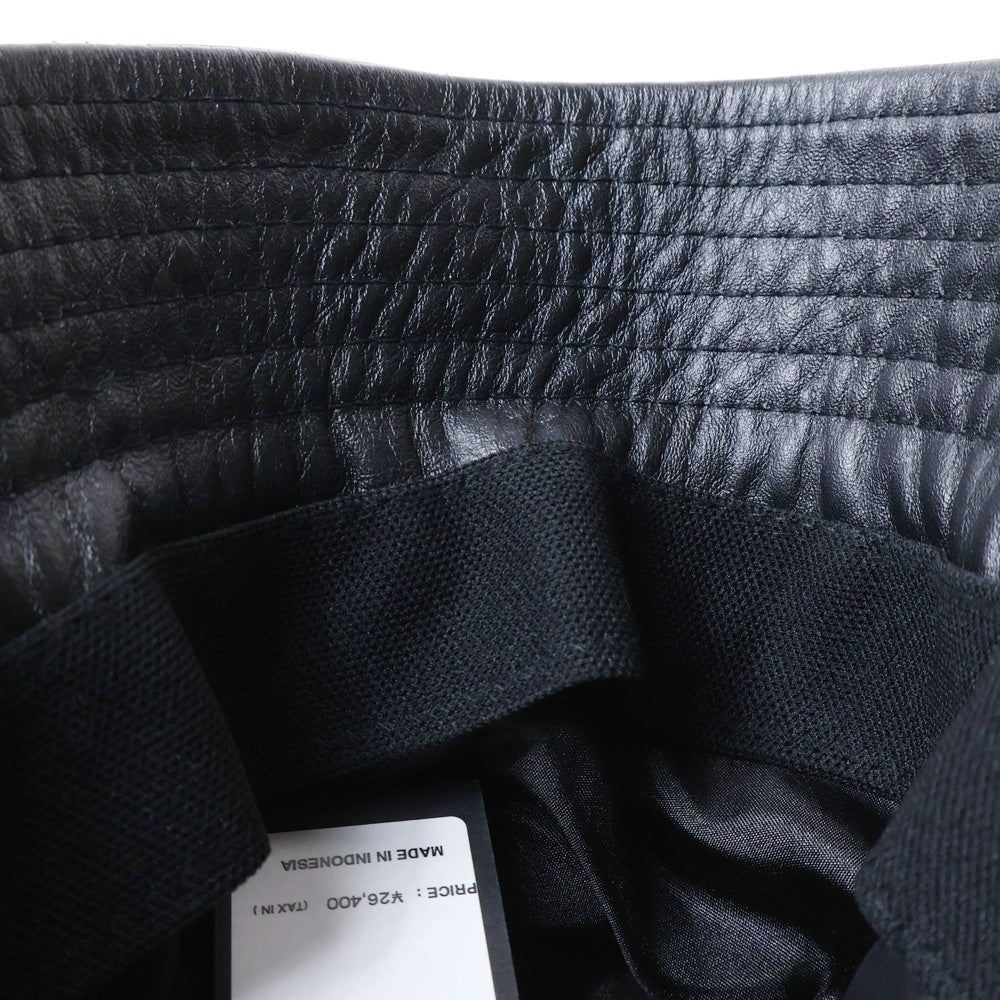 BREATH(ブレス) NEWRICH LEATHER BUCKET レザーバケットハット 帽子 ブラック BR24AW-AC8004