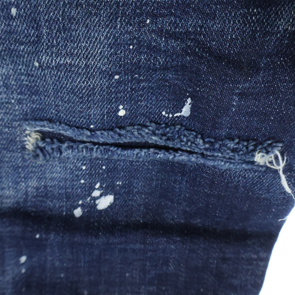 DSQUARED2(ディースクエアード) SEXY TWIST JEAN スキニー ツイスト ジーンズ デニムパンツ インディゴS71LB1008 S30664