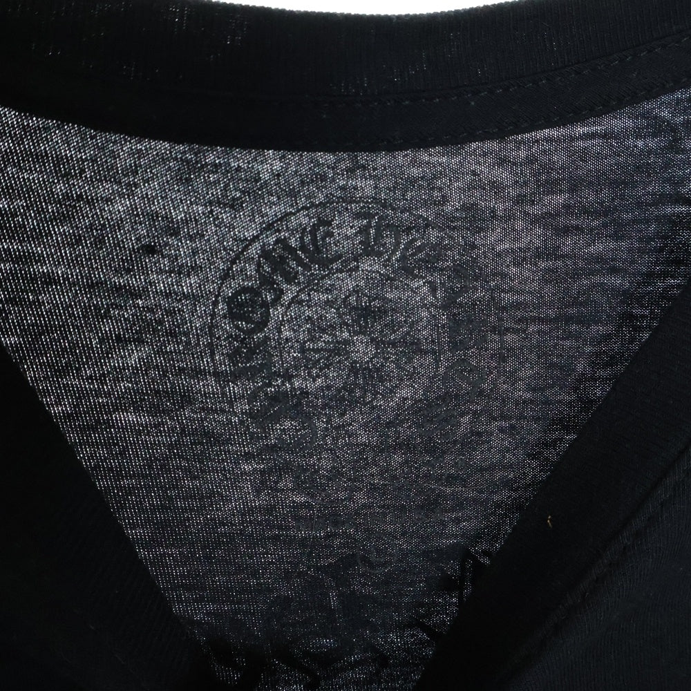 CHROME HEARTS(クロムハーツ) Made In Hollywood Plus Cross T-shirt CHプラスプリントメイドインハリウッド 半袖Tシャツカットソー レッド/ブラック