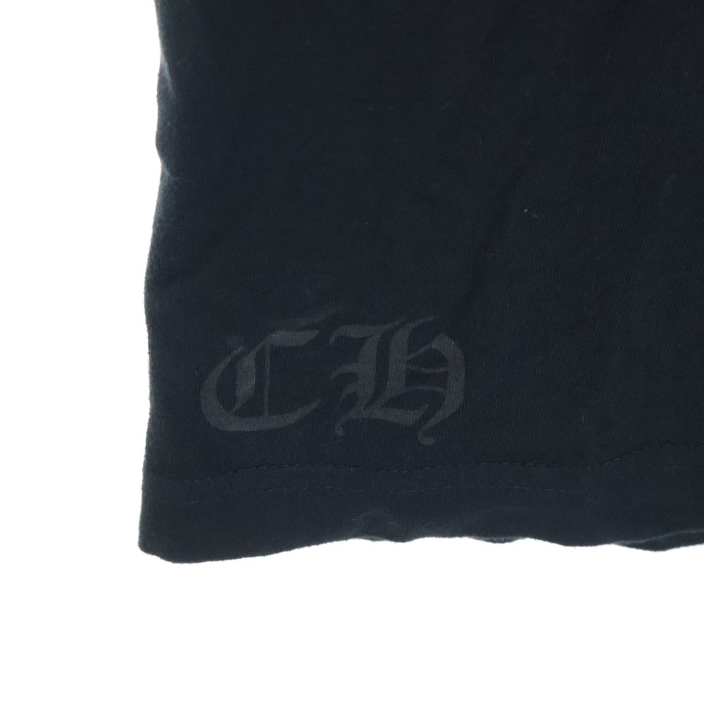 CHROME HEARTS(クロムハーツ) Camo Horseshoe S/S カモ柄 ホースシュープリント 半袖Tシャツカットソー ブラック