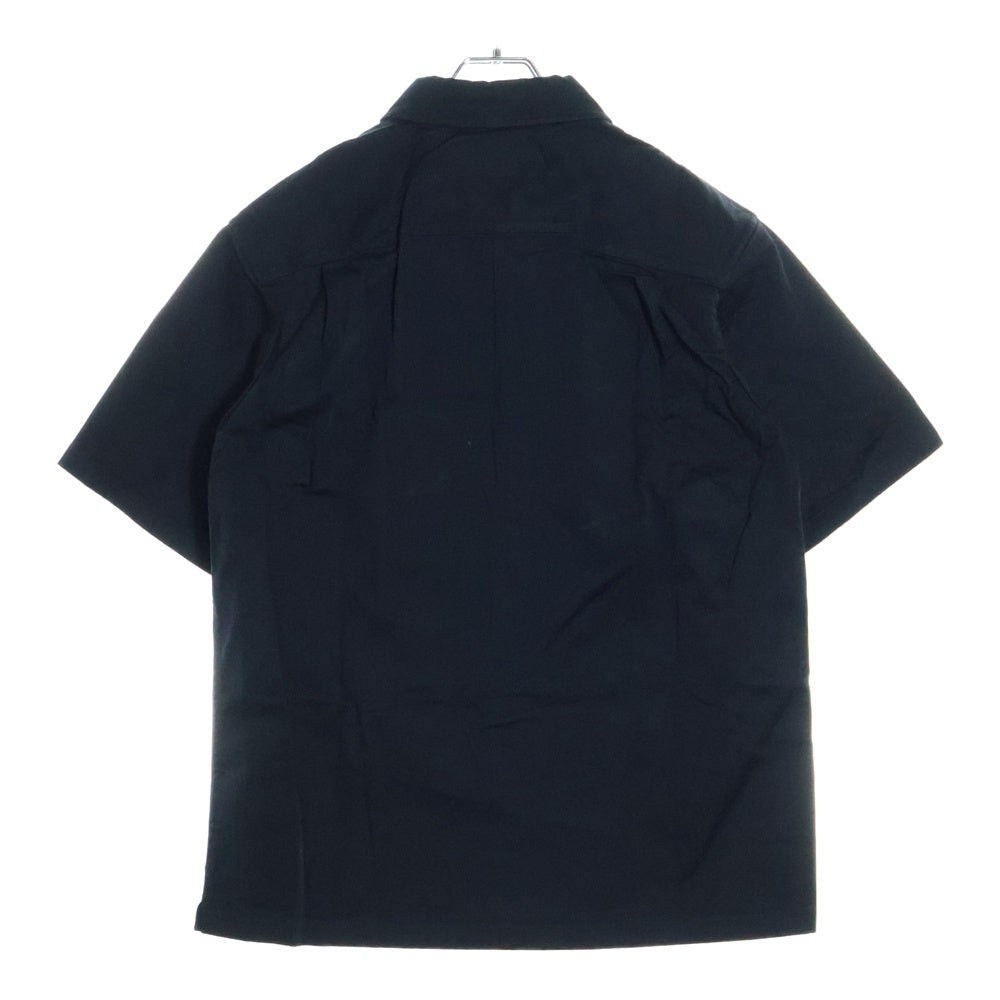 LOUIS VUITTON(ルイヴィトン) モノグラムポケット ボタンアップ半袖シャツ RM242MQ FUG HRS45W ブラック