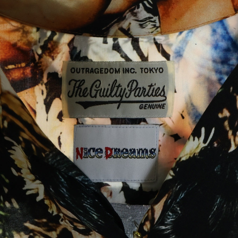 WACKO MARIA(ワコマリア) ×NICE DREAMS S/S HAWAIIAN SHIRT ナイスドリームス ハワイアン 半袖シャツ CCND-WM-HI01 マルチ