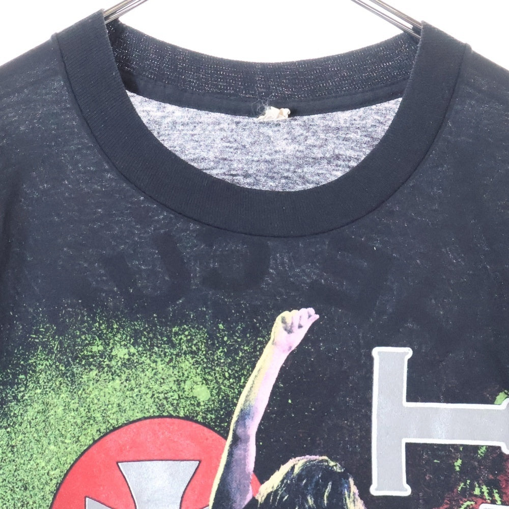 VINTAGE(ヴィンテージ) 80s THE CULT SONIC TEMPLE カルト ソニック 両面プリント Tシャツ 半袖カットソー ブラック