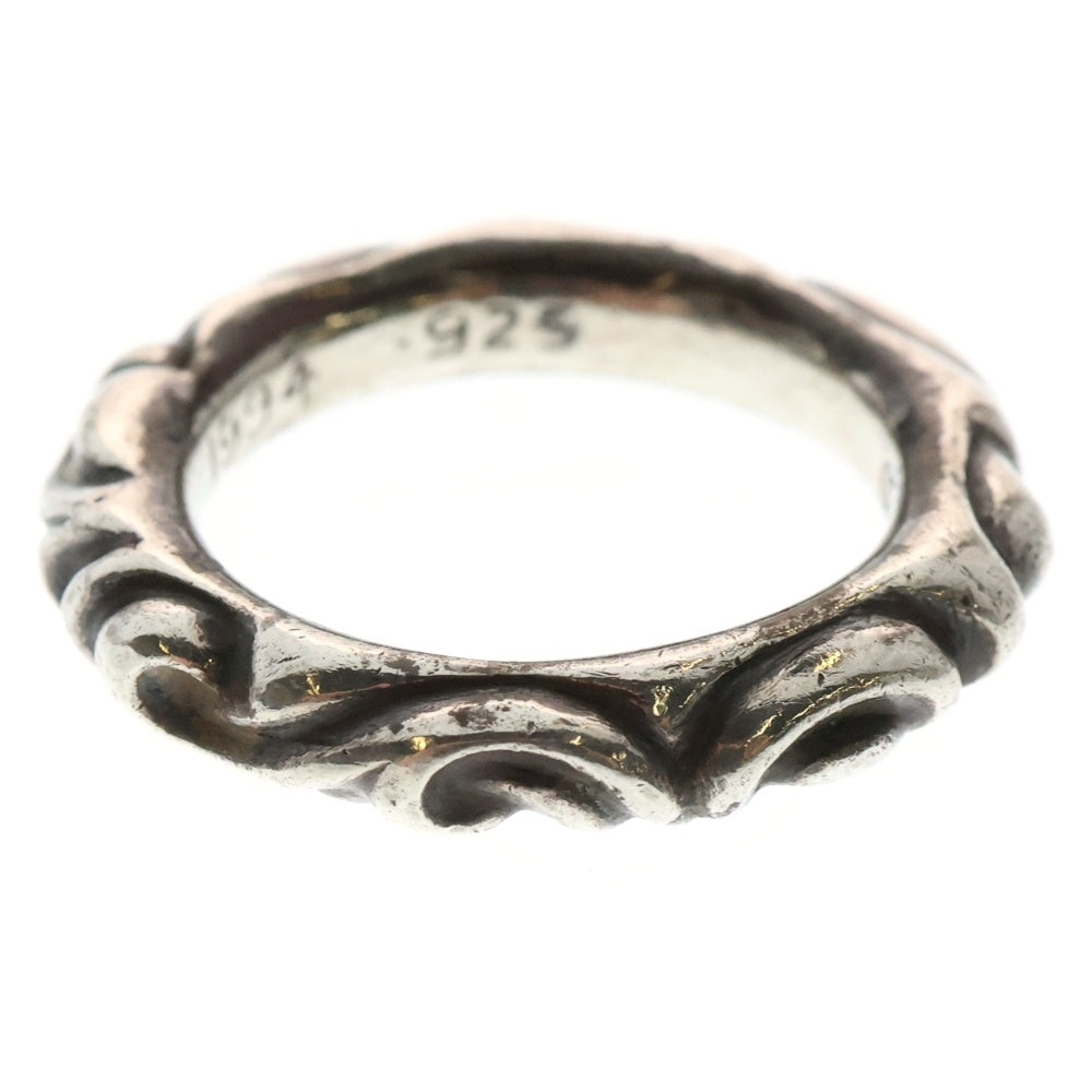 CHROME HEARTS(クロムハーツ) SCRL BAND スクロールバンド リング シルバー BCA351