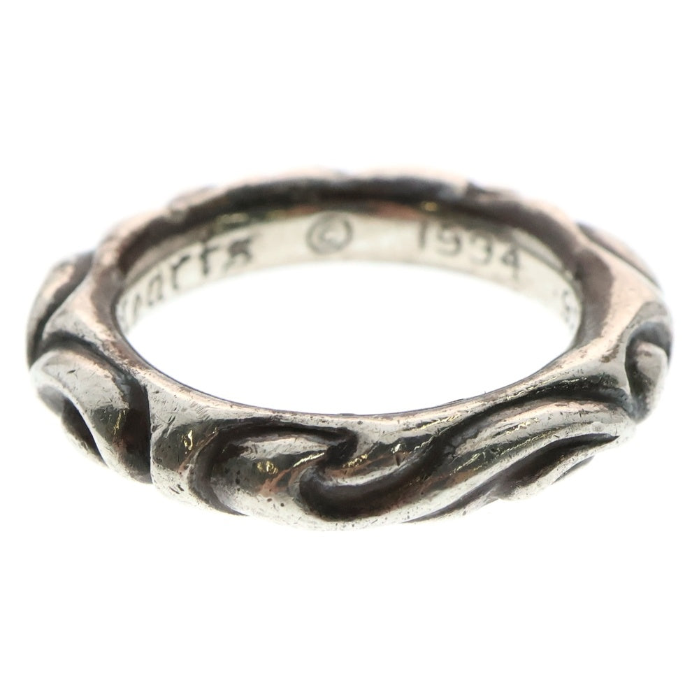 CHROME HEARTS(クロムハーツ) SCRL BAND スクロールバンド リング シルバー BCA351