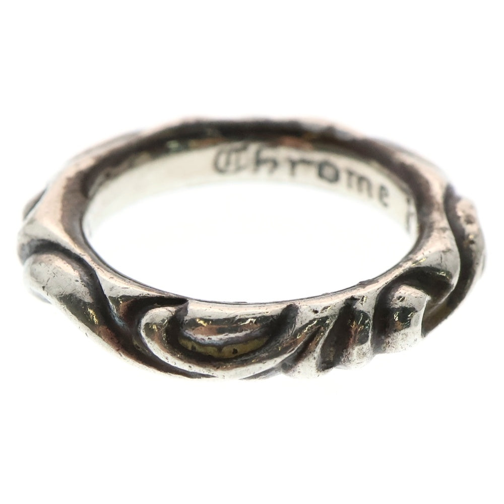 CHROME HEARTS(クロムハーツ) SCRL BAND スクロールバンド リング シルバー BCA351