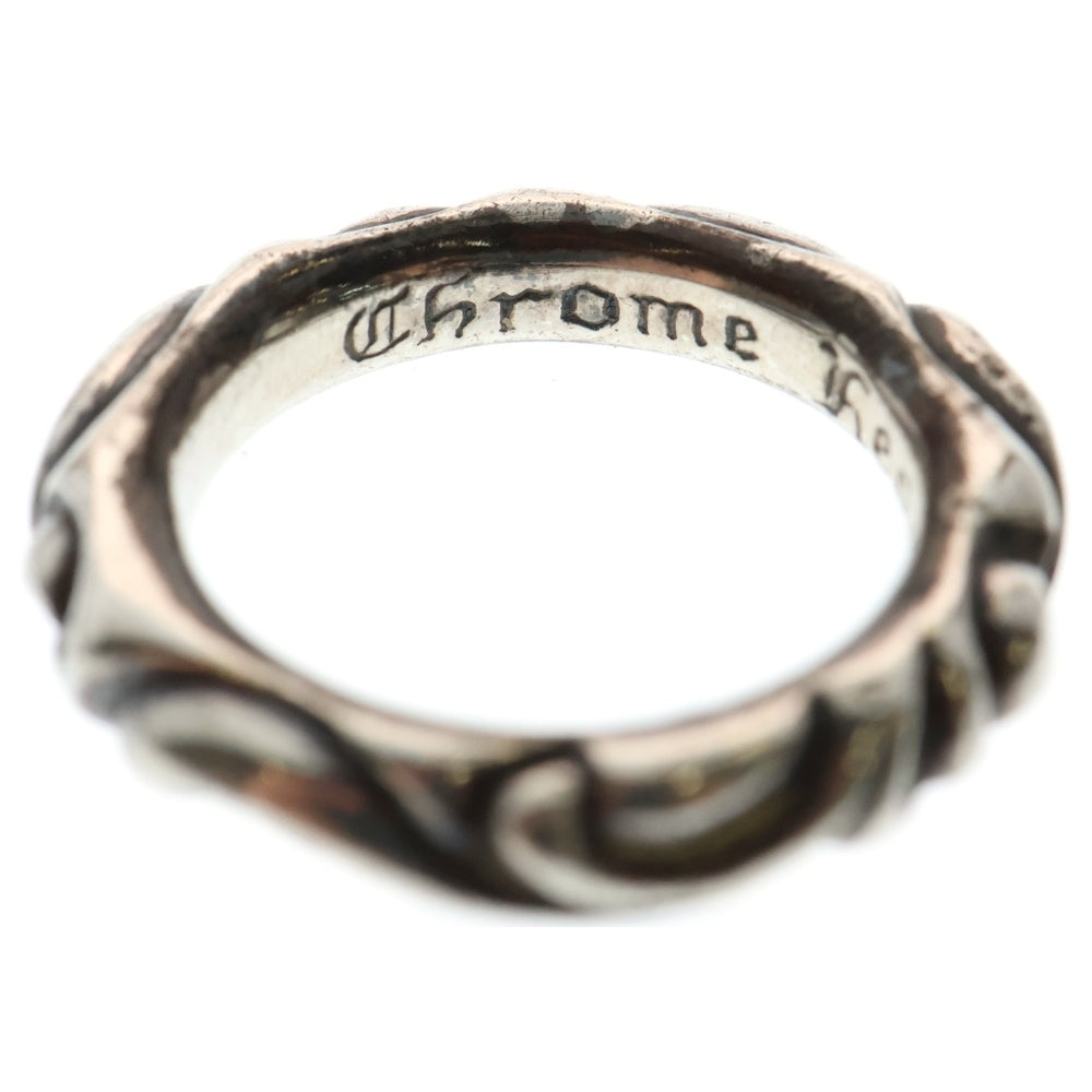 CHROME HEARTS(クロムハーツ) SCRL BAND スクロールバンド リング シルバー BCA351