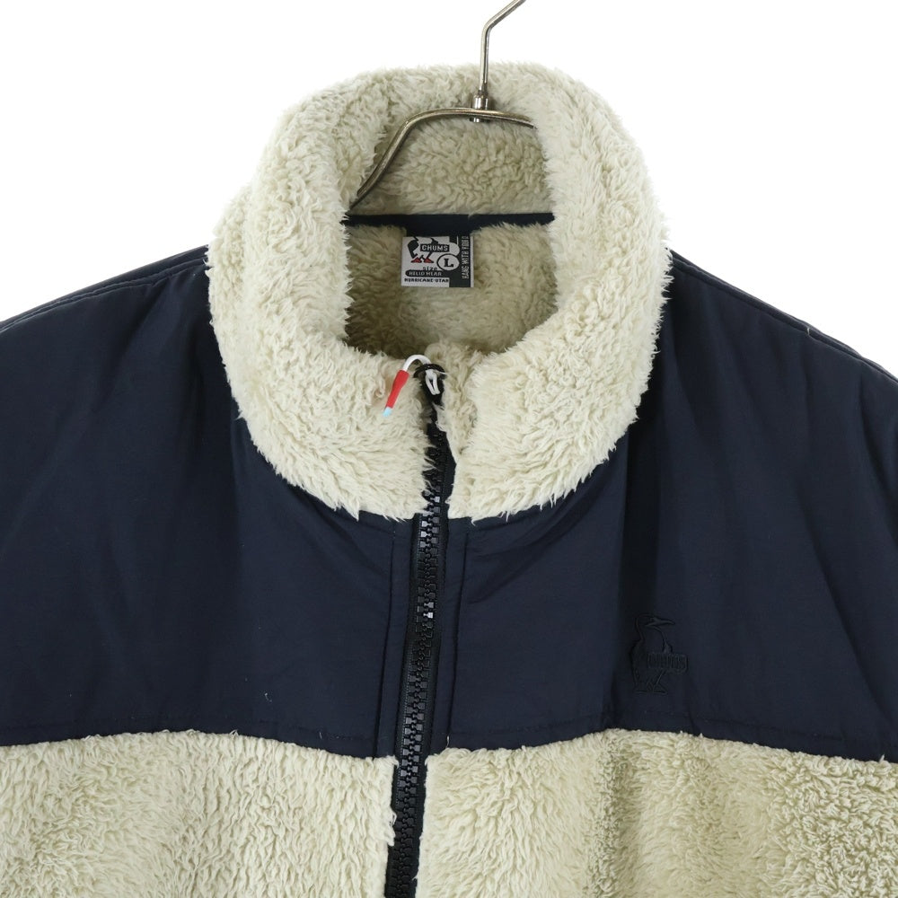 CHUMS(チャモス) BOA FLEECE JACKET ボア フリースジャケット ホワイト CH04-1436
