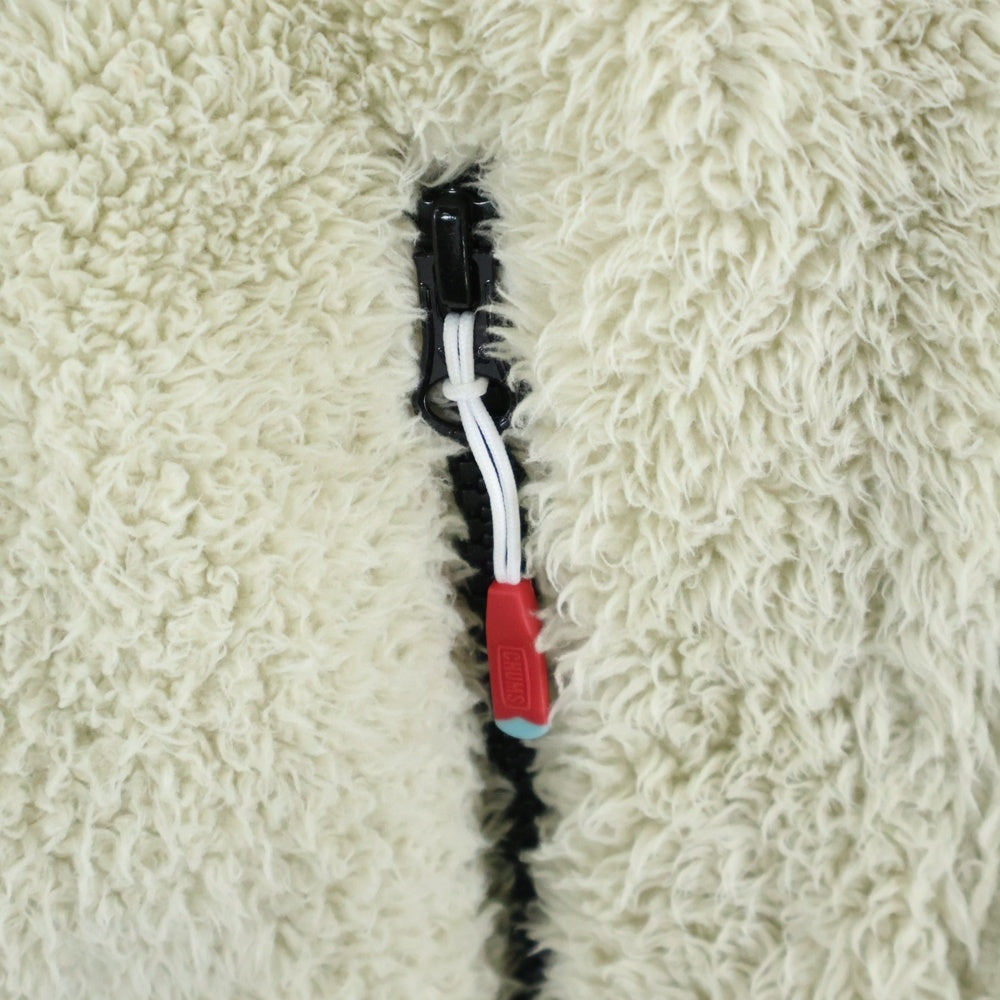 CHUMS(チャモス) BOA FLEECE JACKET ボア フリースジャケット ホワイト CH04-1436