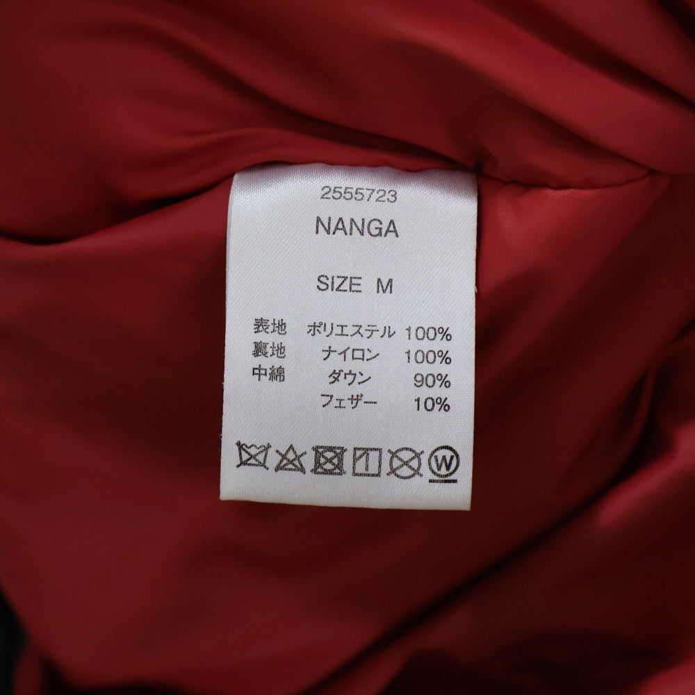 NANGA(ナンガ) ×STRICT-G 機動戦士Zガンダム ダウンジャケット パーカー ブラック 2555723