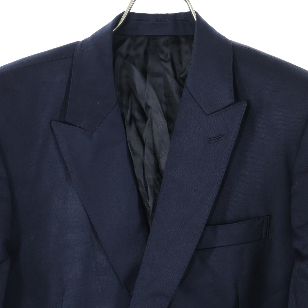 JOHN LAWRENCE SULLIVAN(ジョンローレンスサリバン) ×DORMEUIL ドーメル ウール テーラードジャケット ネイビー