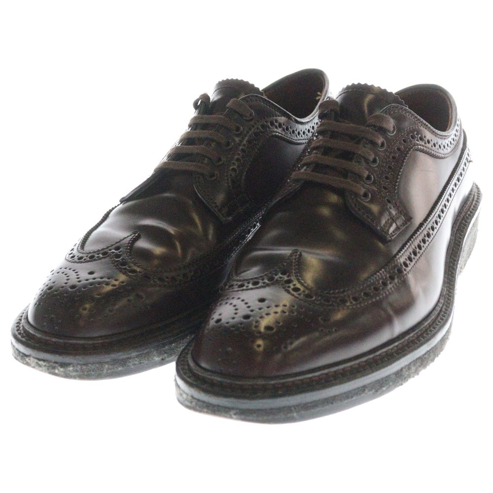 Alden(オールデン) UNITED ARROWS別注 コードバン ウィングチップ レースアップレザーシューズ ブラウン N6502