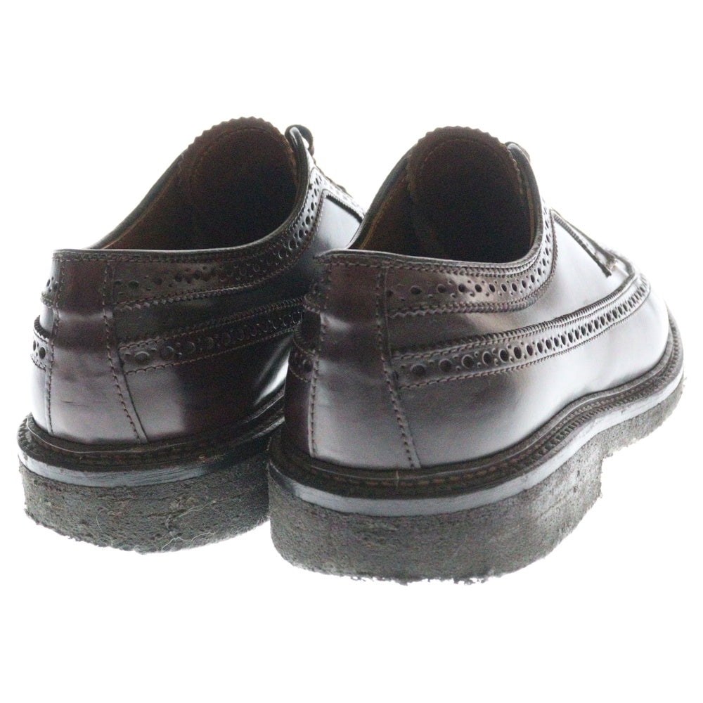 Alden(オールデン) UNITED ARROWS別注 コードバン ウィングチップ レースアップレザーシューズ ブラウン N6502