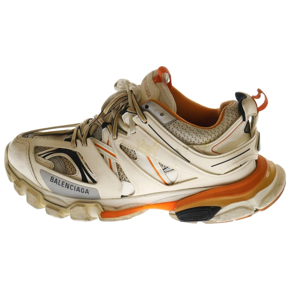 BALENCIAGA(バレンシアガ) TRACK TRAINERS 542023 トラック トレーナー ローカットスニーカー ホワイト/オレンジ