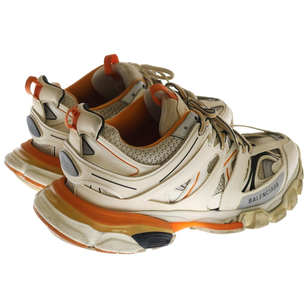 BALENCIAGA(バレンシアガ) TRACK TRAINERS 542023 トラック トレーナー ローカットスニーカー ホワイト/オレンジ