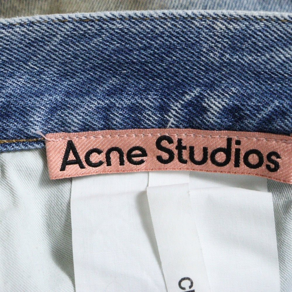 Acne Studios(アクネ ストゥディオズ) 2021M PENICILLIN ペニシリン ダメージ加工 デニムパンツ ジーンズ インディゴ B00403