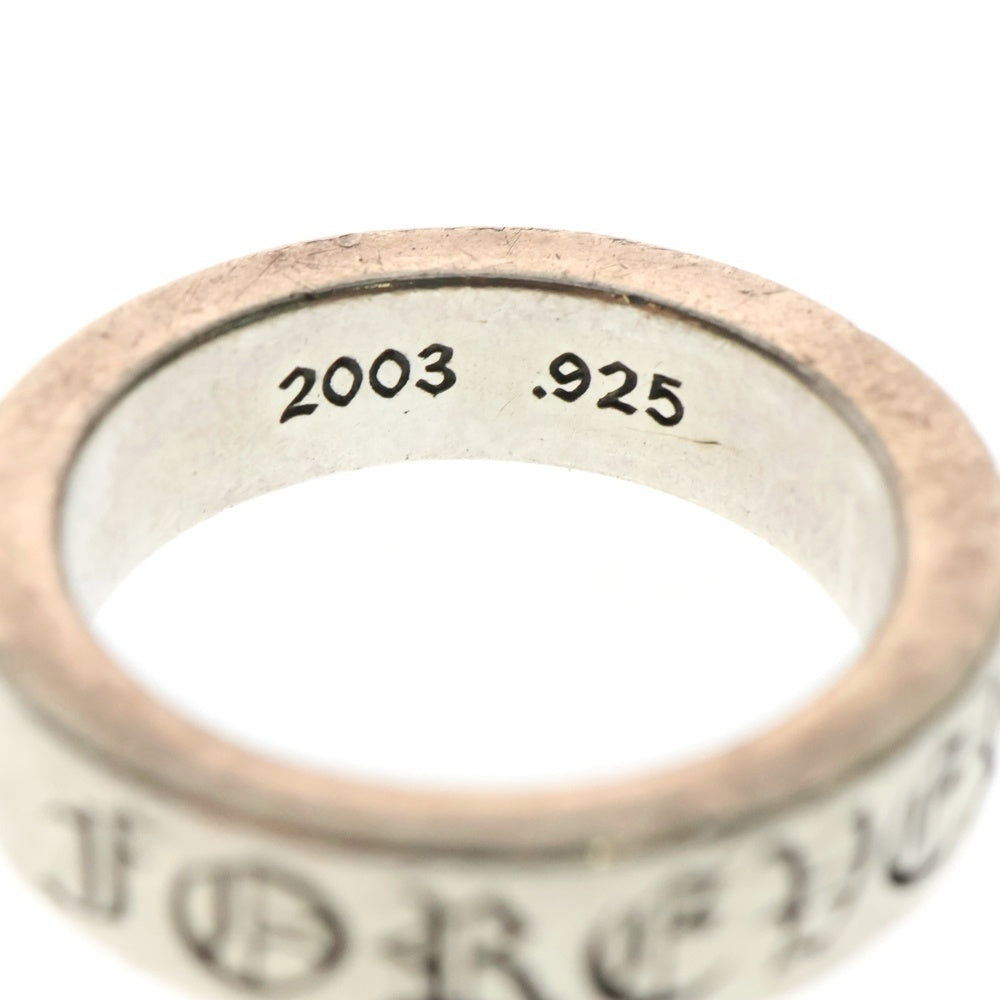 CHROME HEARTS(クロムハーツ) SPACER FOREVER 6mmスペーサーリング フォーエバーシルバー BCA337