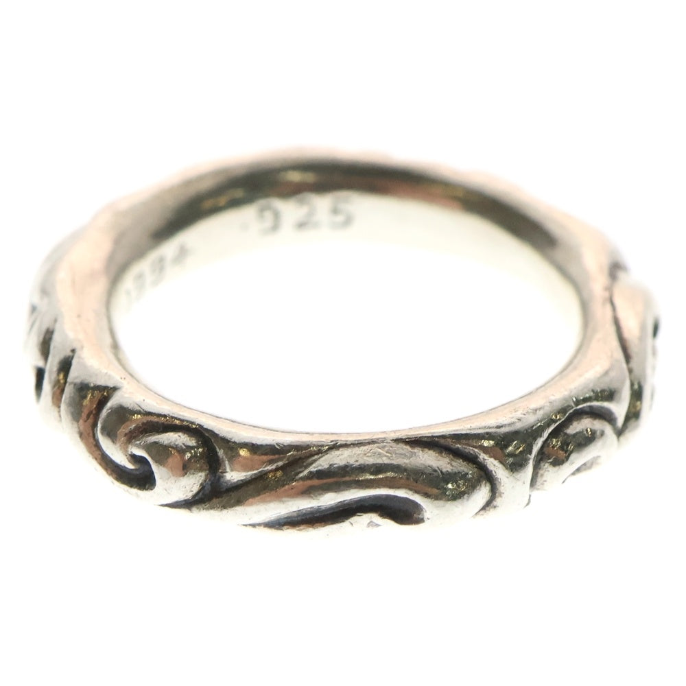CHROME HEARTS(クロムハーツ) SCRL BAND スクロールバンド リング シルバー BCA351