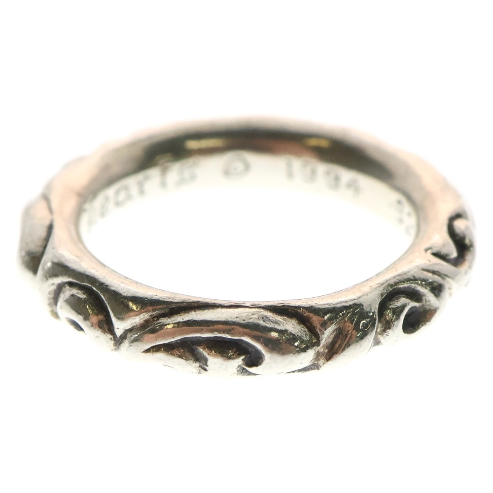 CHROME HEARTS(クロムハーツ) SCRL BAND スクロールバンド リング シルバー BCA351