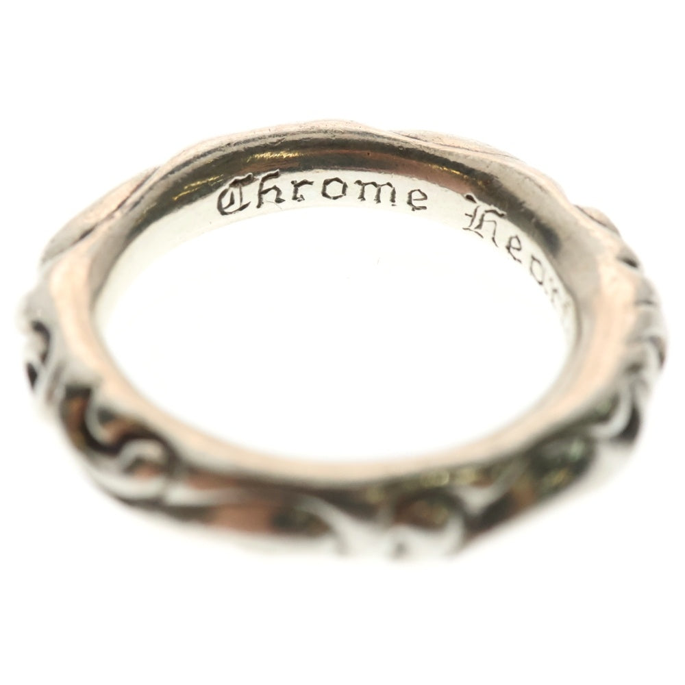 CHROME HEARTS(クロムハーツ) SCRL BAND スクロールバンド リング シルバー BCA351
