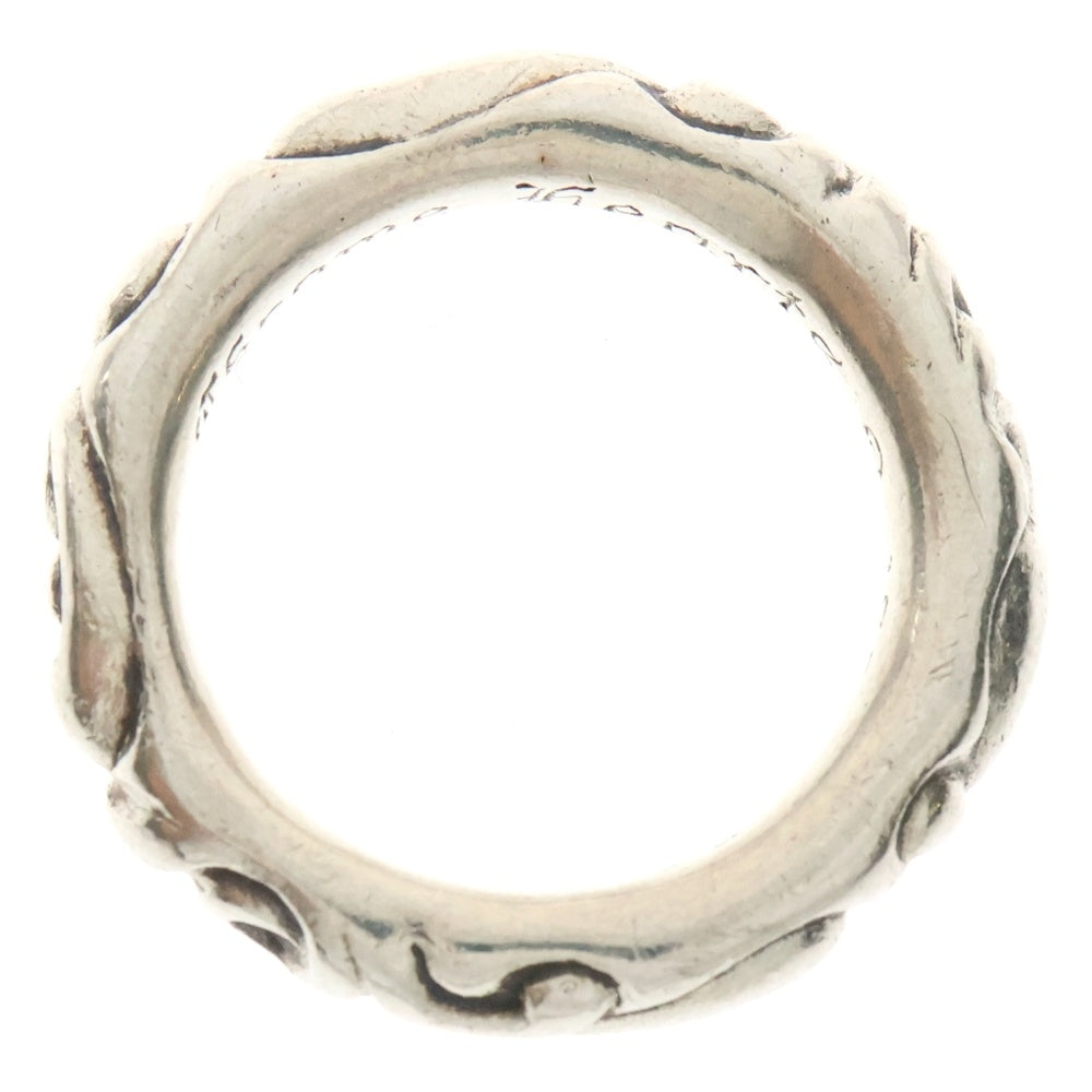 CHROME HEARTS(クロムハーツ) SCRL BAND スクロールバンド リング シルバー BCA351