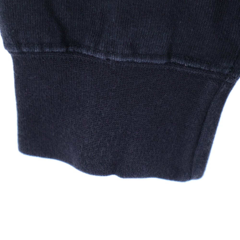 THE NORTH FACE(ザノースフェイス) Nuptse Cotton Tee NT82135 ロゴ刺繍 クルーネック ロングスリーブ ヌプシ コットン 長袖Tシャツ カットソー ブラック