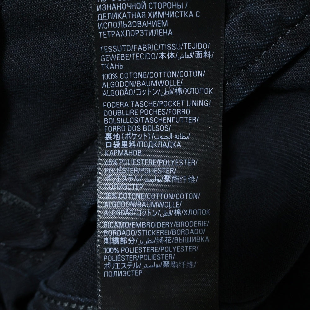 BALENCIAGA(バレンシアガ) 23AW アームロゴ刺繍 デニムジャケット ブラック 767949