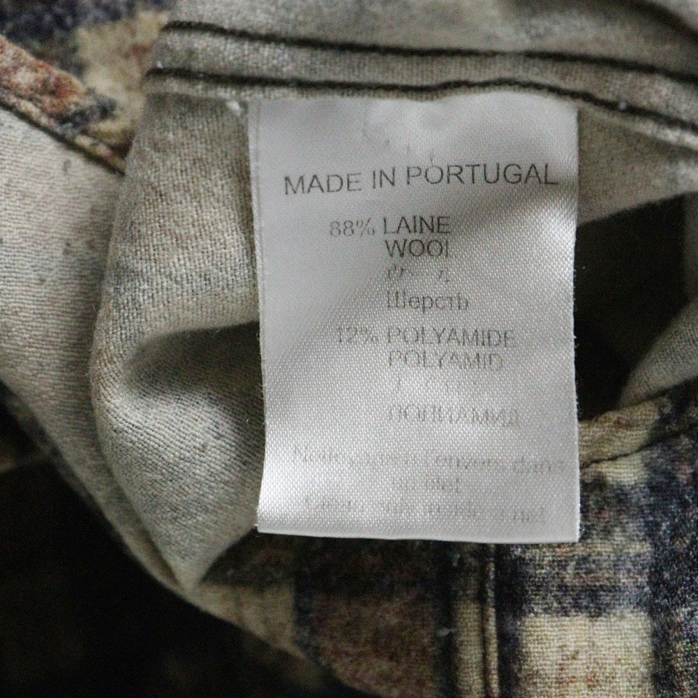 GIVENCHY(ジバンシィ) ウール チェック柄 長袖シャツ ブラウン