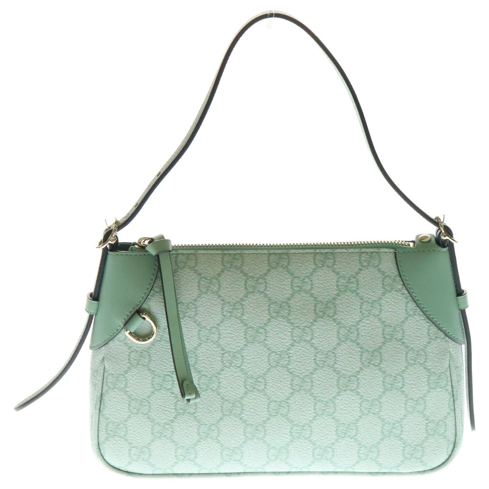GUCCI(グッチ) GGエンブレム スモール ショルダーバッグ グリーン 820696