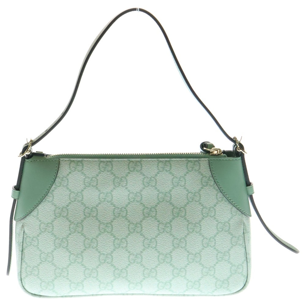 GUCCI(グッチ) GGエンブレム スモール ショルダーバッグ グリーン 820696