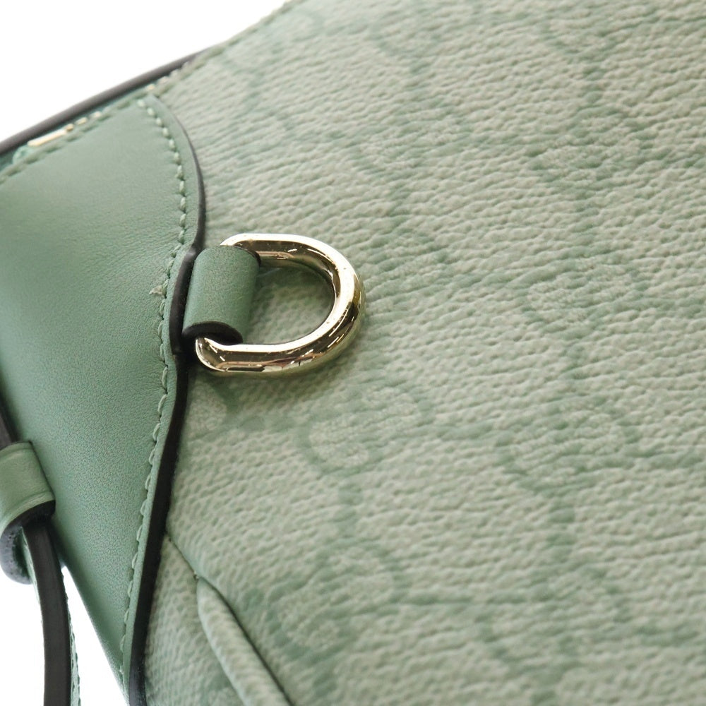 GUCCI(グッチ) GGエンブレム スモール ショルダーバッグ グリーン 820696