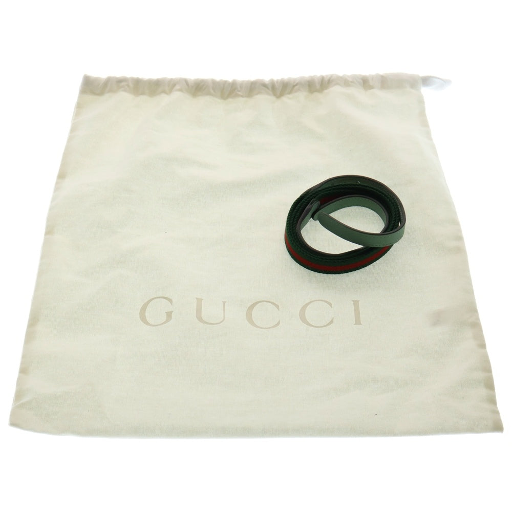 GUCCI(グッチ) GGエンブレム スモール ショルダーバッグ グリーン 820696