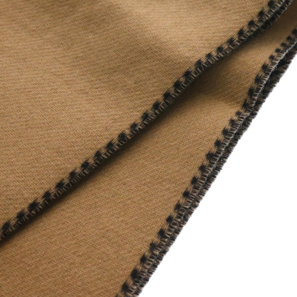 GUCCI(グッチ) インターロッキングG ウールマフラー ブラウン 715497