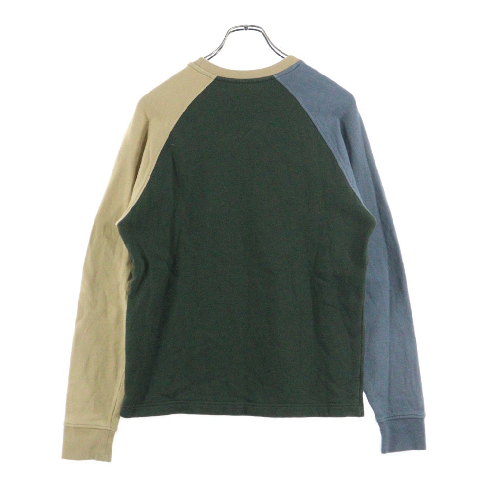 J.W.ANDERSON(ジェー ダブリュー アンダーソン) フロントロゴ カラーブロックコットンスウェットシャツ マルチカラー JW0046PG1021496